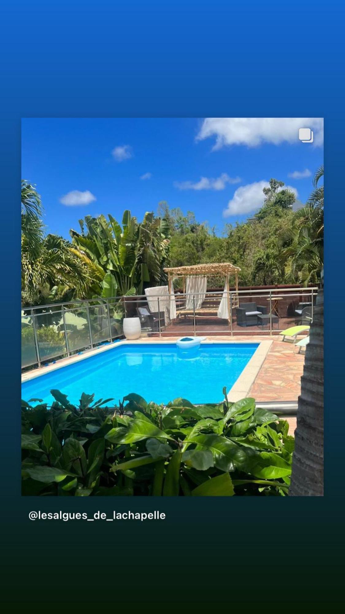 Les Algues De La Chapelle Bleu Horizon Villa Anse-Bertrand Esterno foto